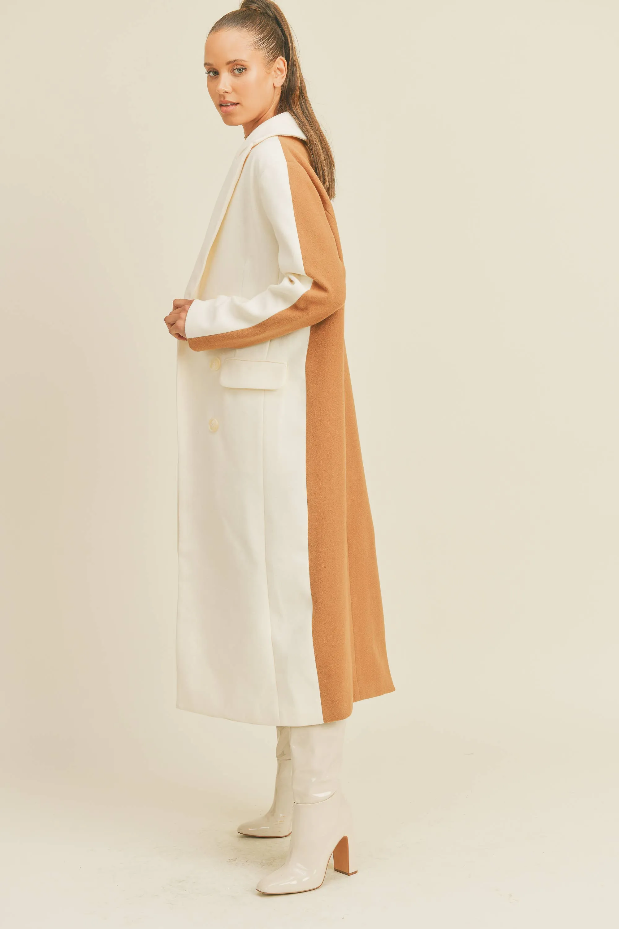 A Formal Affair COLOR BLOCK COAT