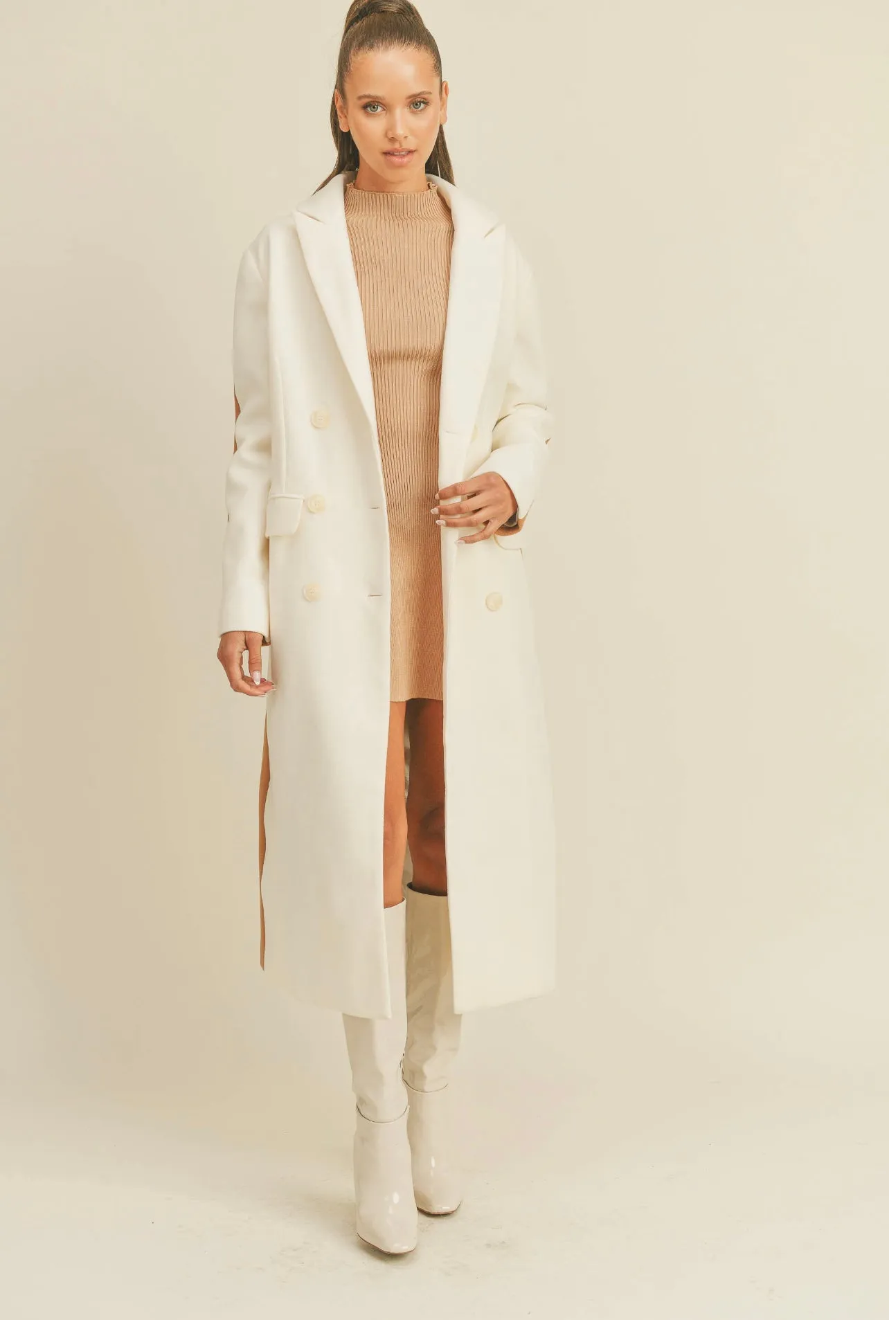 A Formal Affair COLOR BLOCK COAT