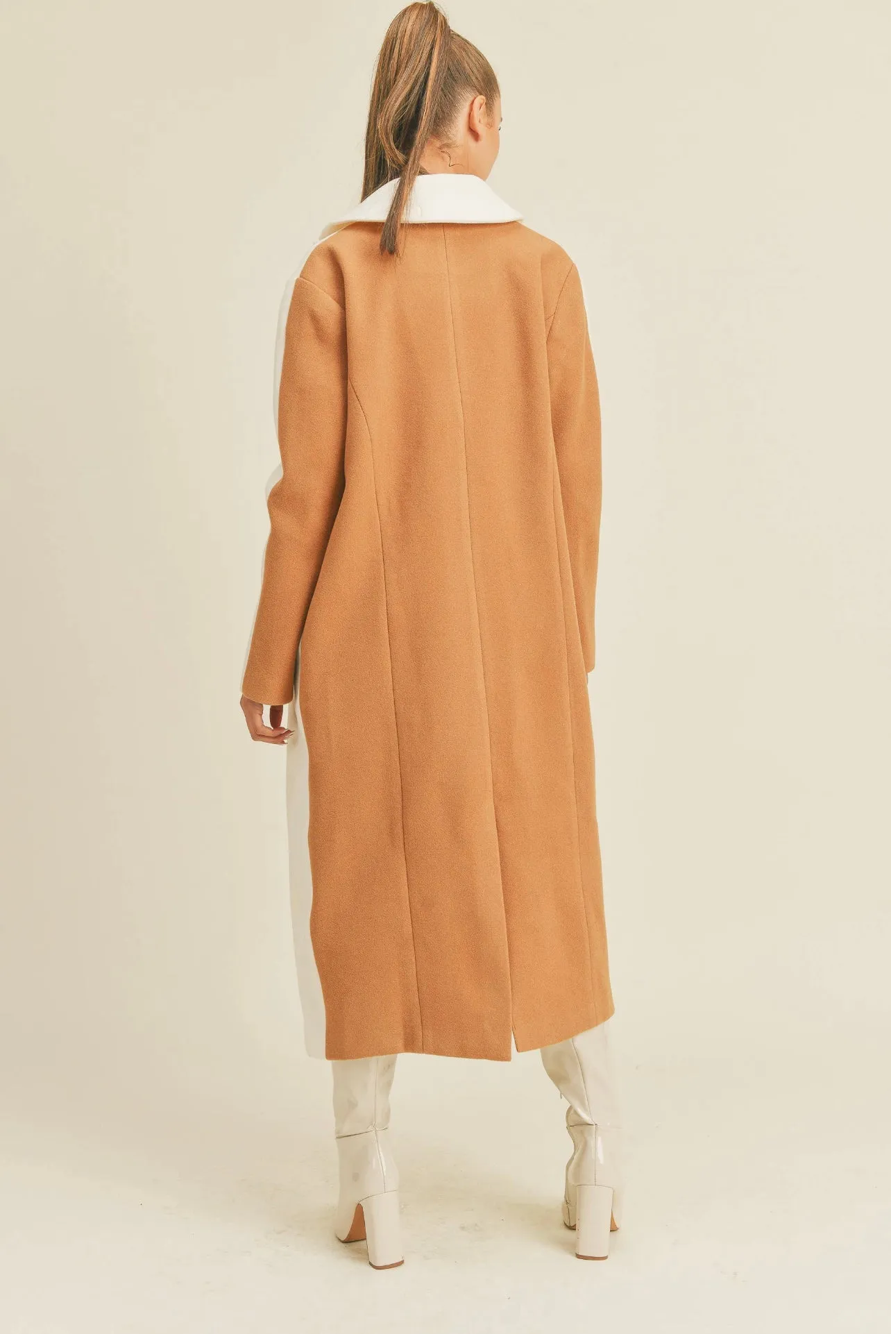 A Formal Affair COLOR BLOCK COAT