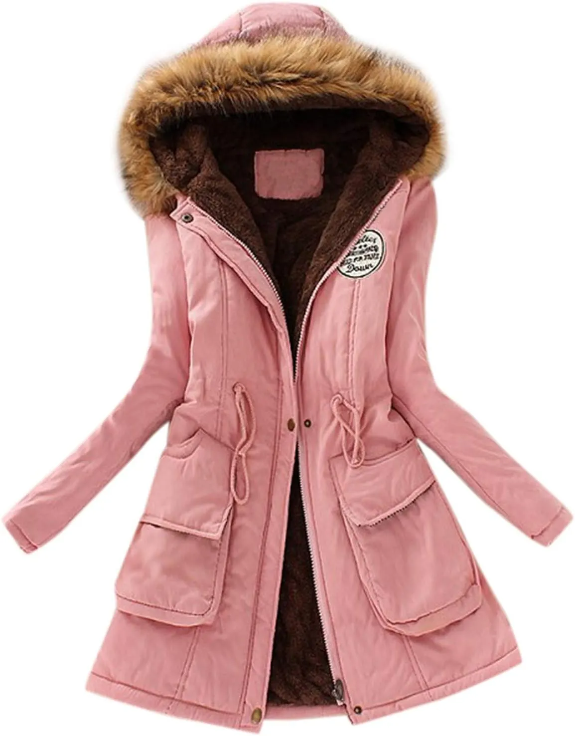 COTECRAM Winter Coats for Women Warm Faux Fur Coat Fashion Cropped Puffer Jackets for Evening Dresses Formal Fuzzy Cardigans