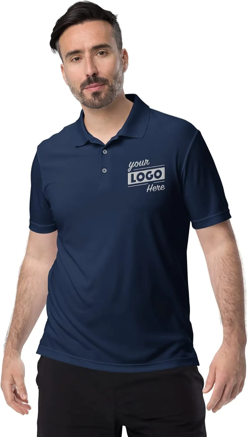 Embroidered Logo | Custom Personalized Polo Shirt for Men & Women, Short Sleeve Sports Golf Tennis T-Shirt