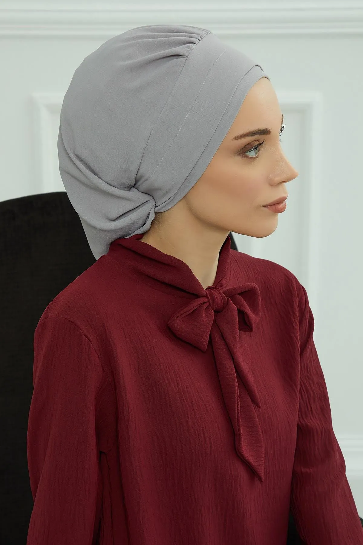 Instant Turban Lightweight Aerobin Scarf Head Turbans For Women Headwear Stylish Elegant Design,HT-91