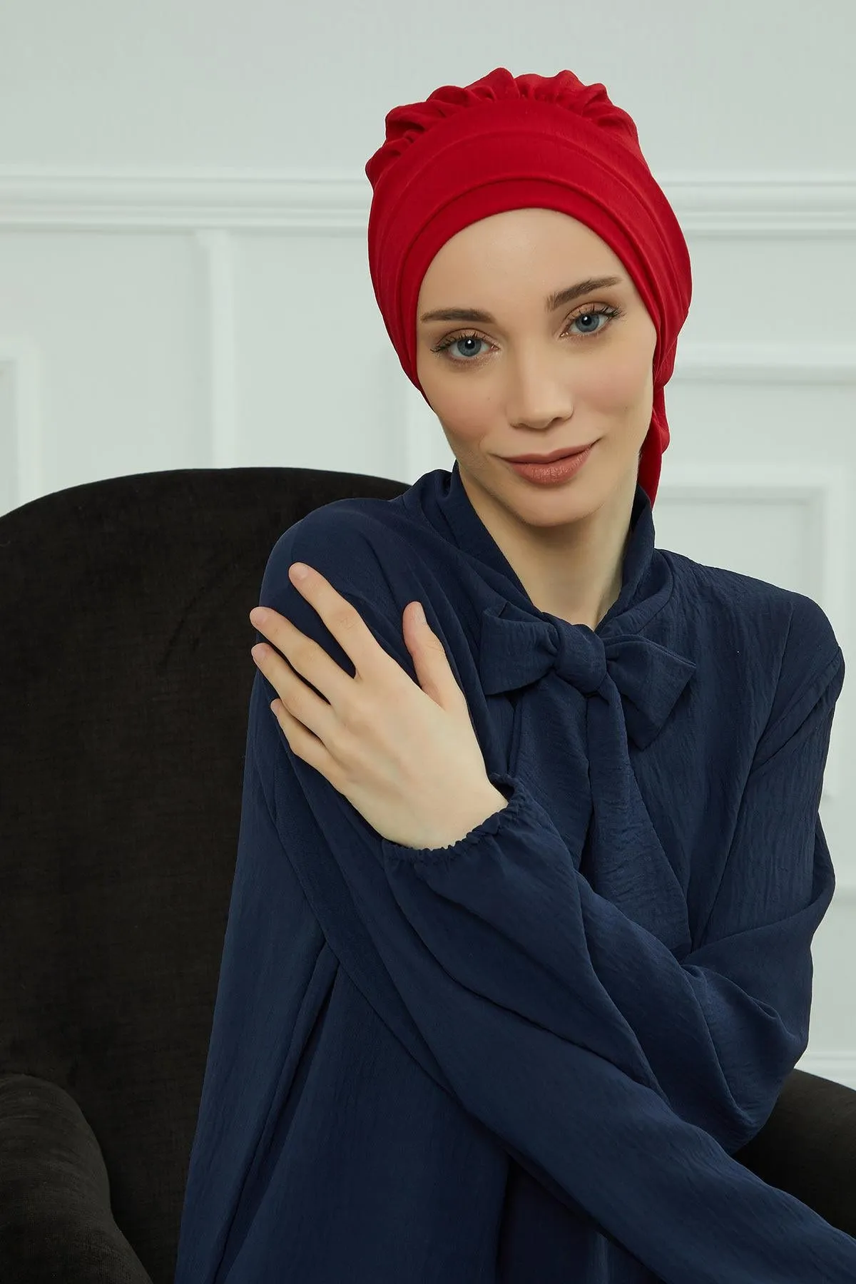 Instant Turban Lightweight Aerobin Scarf Head Turbans For Women Headwear Stylish Elegant Design,HT-91