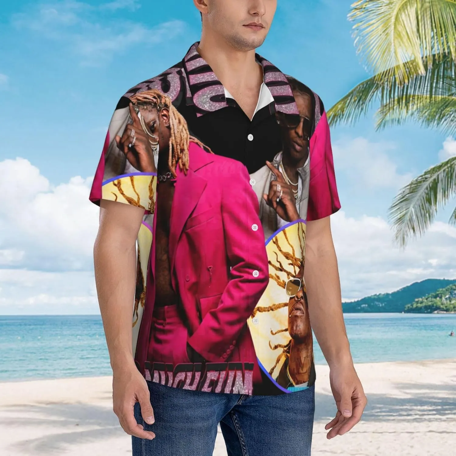 Men's T-Shirts Short Sleeve Casual Tee Youth Cool Summer Cotton Shirts