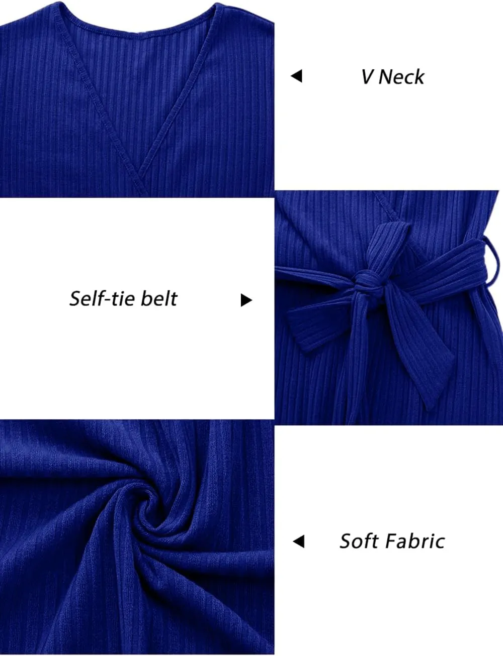 Newshows Womens 2024 Fall Sweater Dress Long Sleeve Business Casual Outfits V Neck Ribbed Knit Belt Trendy with Pockets