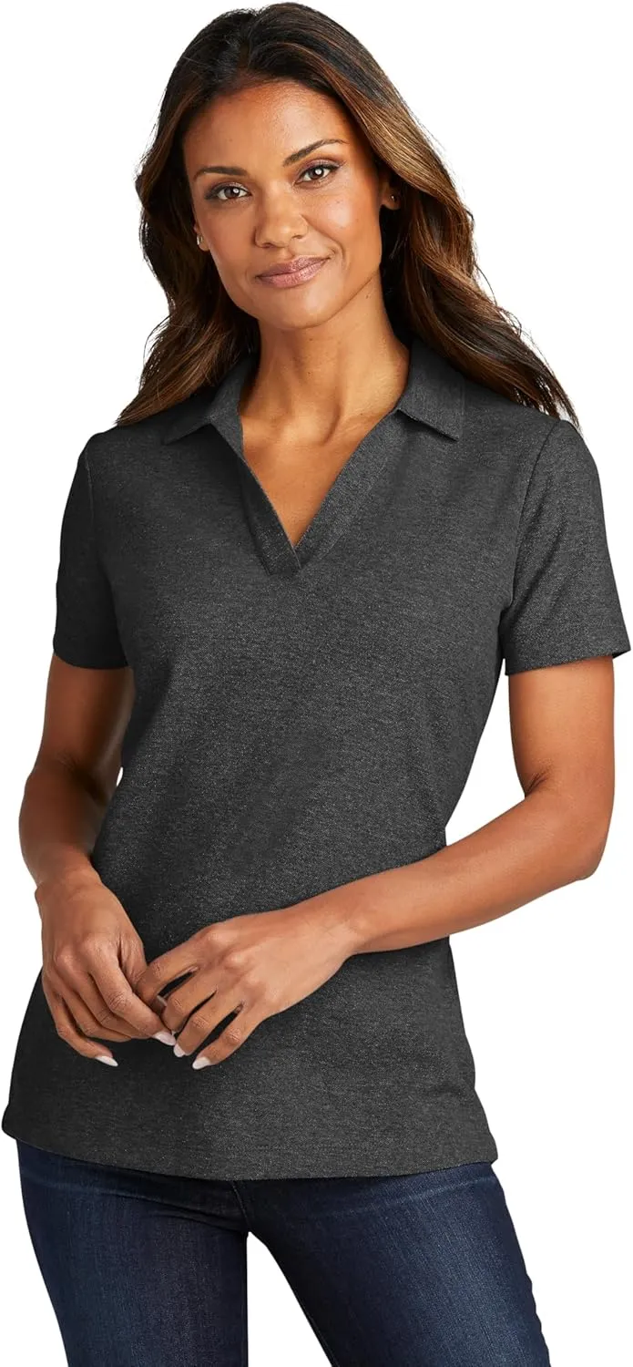Port Authority Ladies C-Free Cotton Blend Pique Polo