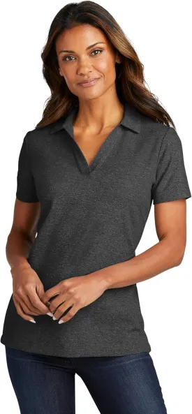 Port Authority Ladies C-Free Cotton Blend Pique Polo