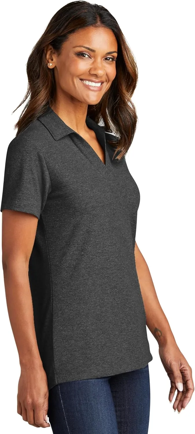 Port Authority Ladies C-Free Cotton Blend Pique Polo